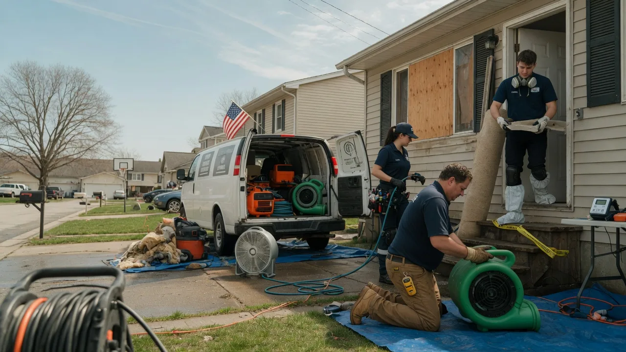 Water Damage Restoration in Cleveland, NC near me